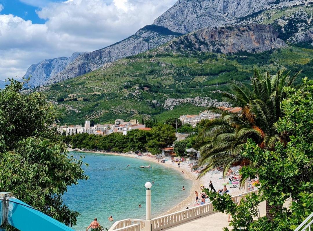Vila Maslina Apartments Mit Pool Und Garten Nahe Am Strand Tučepi Eksteriør billede